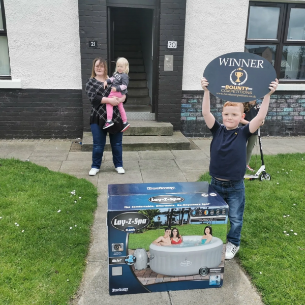 Won our 2nd Lay Z Spa St Lucia