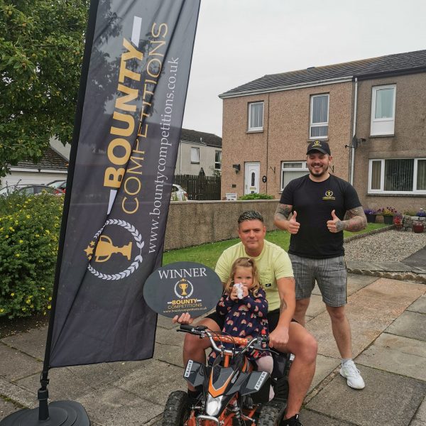 Won The 2nd Kids 50cc Quad