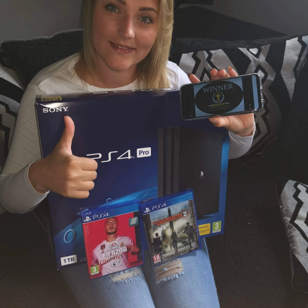 Won the PS4 PRO 1TB Bundle