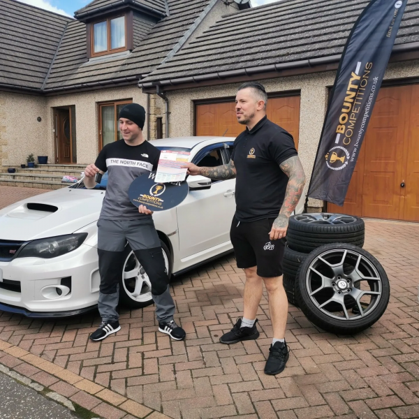 Won the SUBARU WRX STI and Gifted it to her Partner