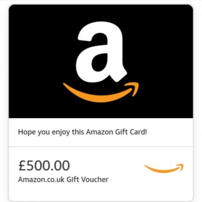WIN a £500 AMAZON Voucher