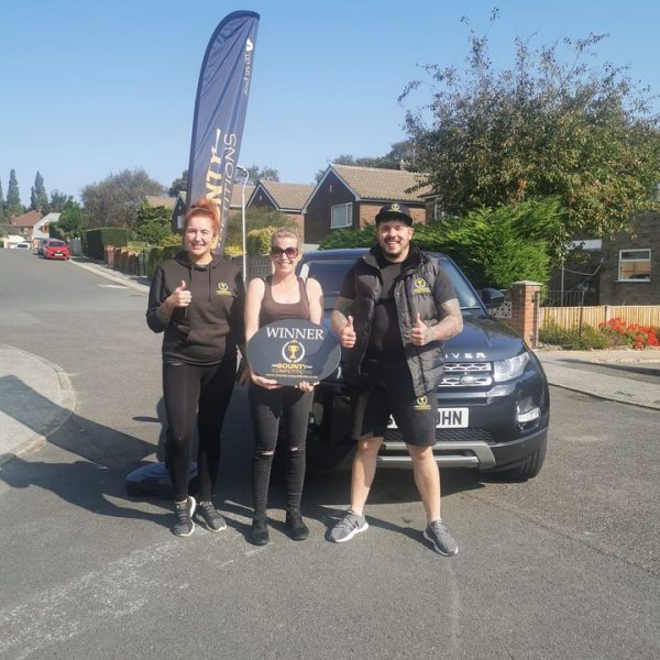 Won The RANGE ROVER EVOUQUE SD4