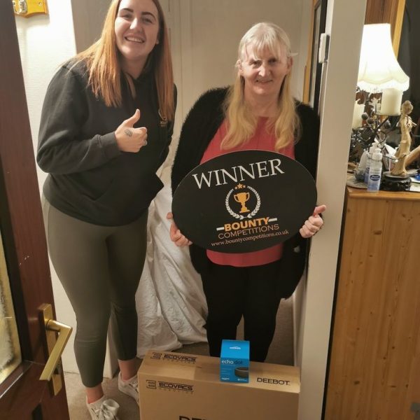 Won The Amazon Echo Dot with Robotic Hoover