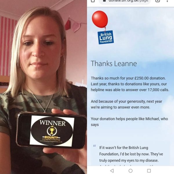 Won The Charity Forfeit Wheel