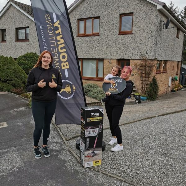 Won The Shark Hoover & £250 Smyths Voucher