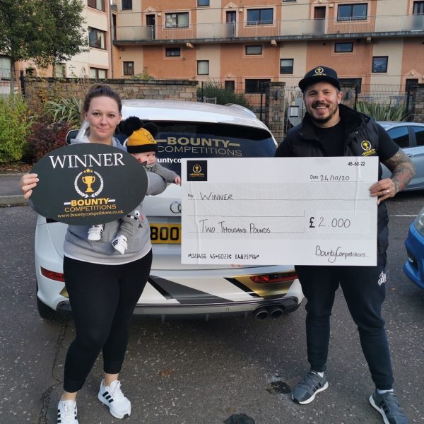Won the £2K Cash on Happy Cash