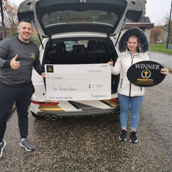 Won the £2k Happy Cash