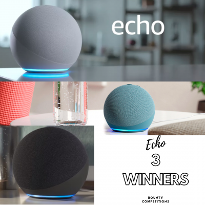3WINNERS AMAZON ECHO DOT 4**ITS A 99ER**
