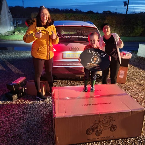 Won the Kids 4×4 Electric Buggy