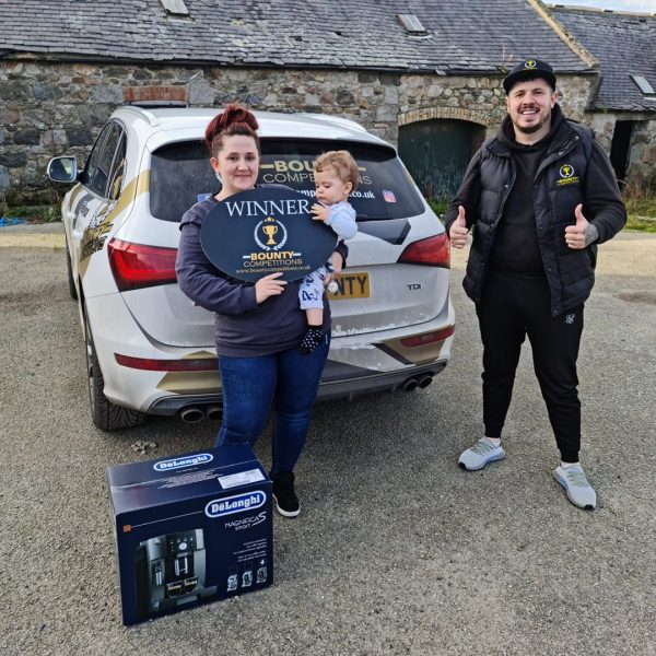 Won a DeLonghi Coffee Machine