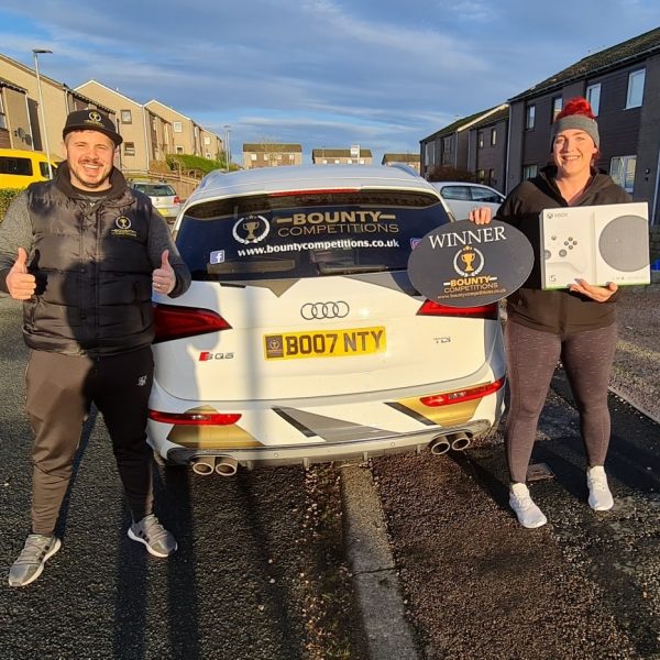 Won an XBOX SERIES S & £500 on the Cash for Kids Charity Competition