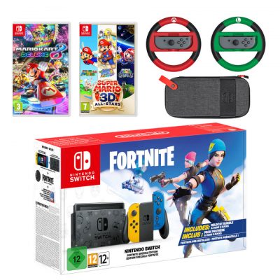 Nintendo Switch Fortnite Special Edition Mario Mega Pack