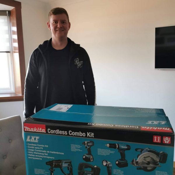 Won the Makita Tool Bundle Set