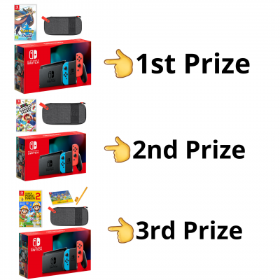 3 Nintendo Switch Bundles - 3 Winners 🏆