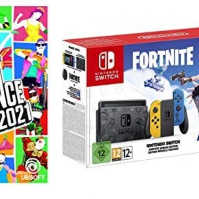 Nintendo Switch Fortnite Edition + Just Dance 2021