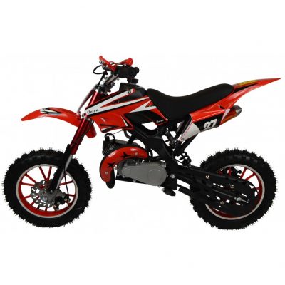 ZIPPER 50CC PETROL MINI KIDS DIRT MOTORBIKE - RED