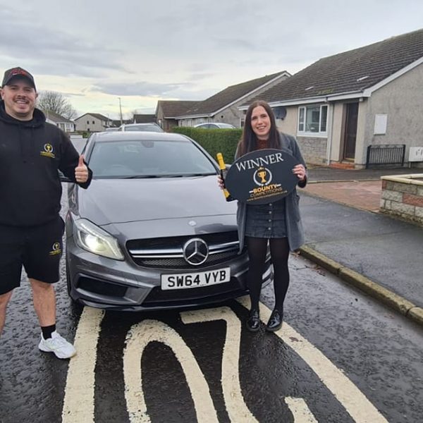 Won the Mercedes-Benz AMG A45