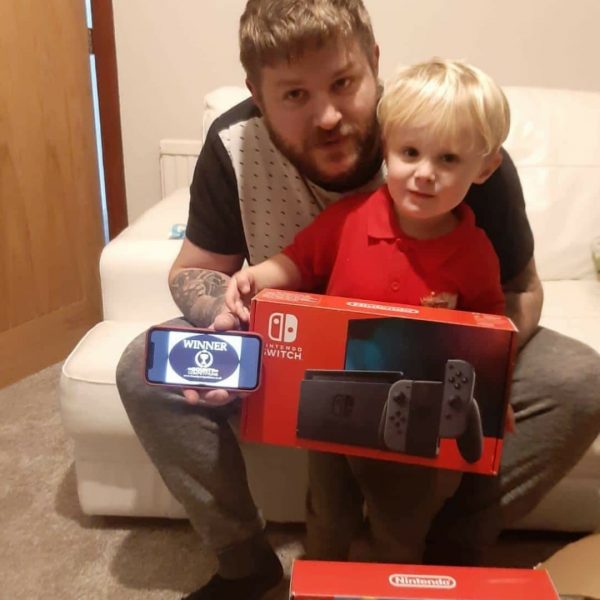 Won a Nintendo Switch Ringfit Bundle