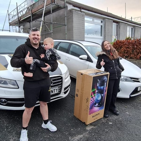 Won the Sony Party Speaker