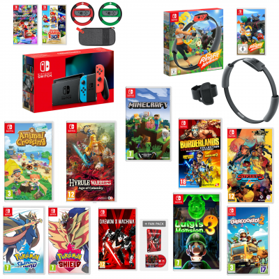 MEGA NINTENDO SWITCH BUNDLE