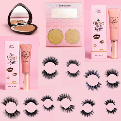 Doll Beauty Bundle : 10 Sets of Lashes Included