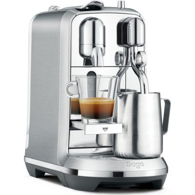 NESPRESSO - by Sage Creatista Plus BNE800BSS Coffee Machine - Stainless Steel