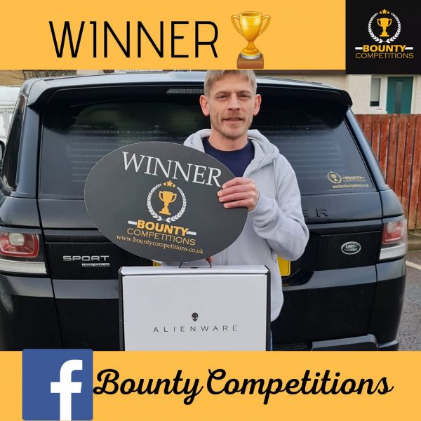 Won an Alienware Gaming Laptop