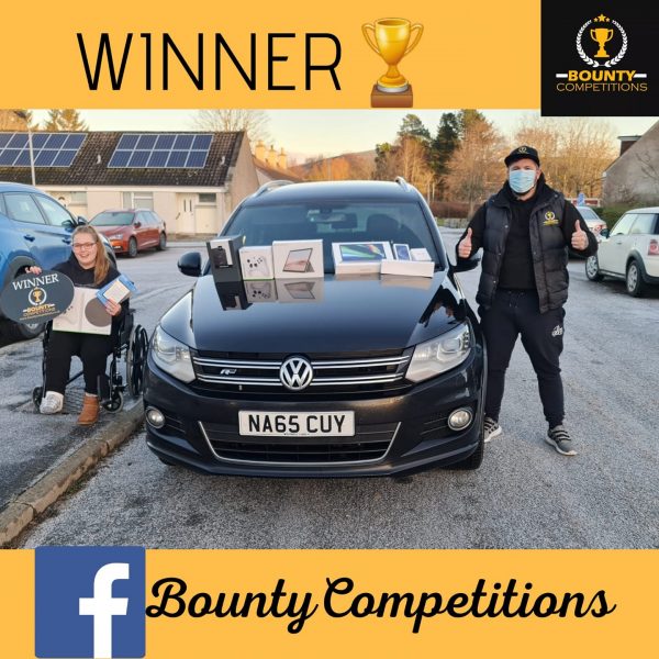 Won a VW Tiguan R-Line and £4000 in Tech