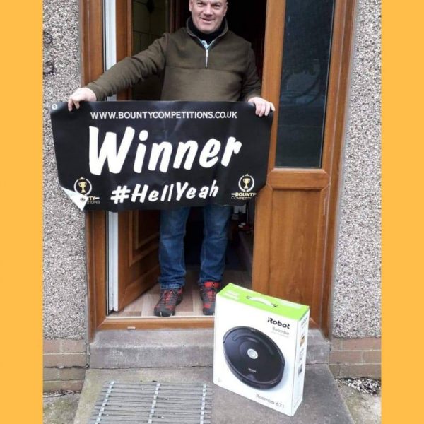 Won an iRobot Roomba