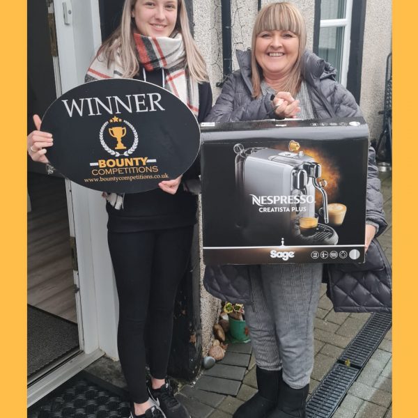 Won a Nespresso Coffee Machine