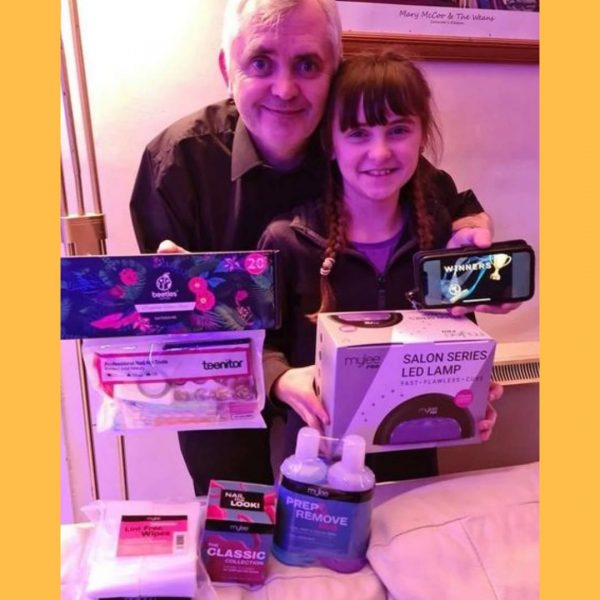 Won a Gel Nail Bundle