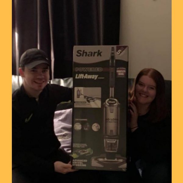 Won a Shark Hoover