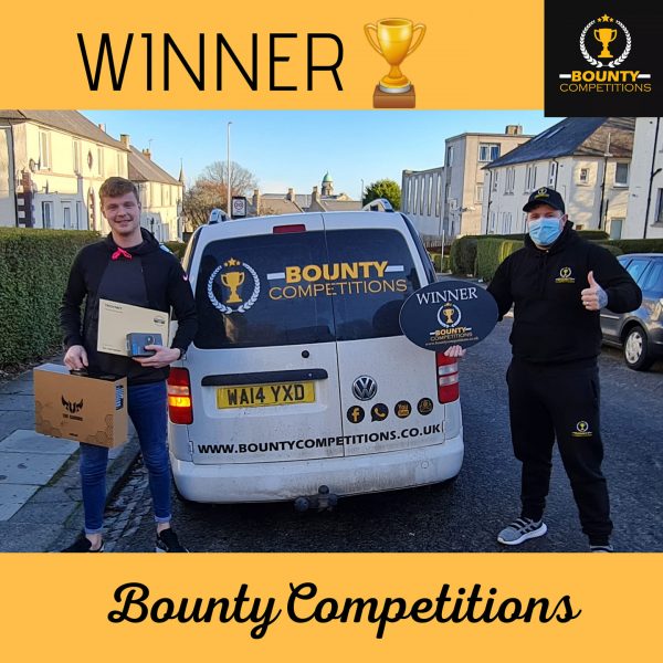 Won an Asus Gaming Laptop and Accessories from The Bounty Boxes