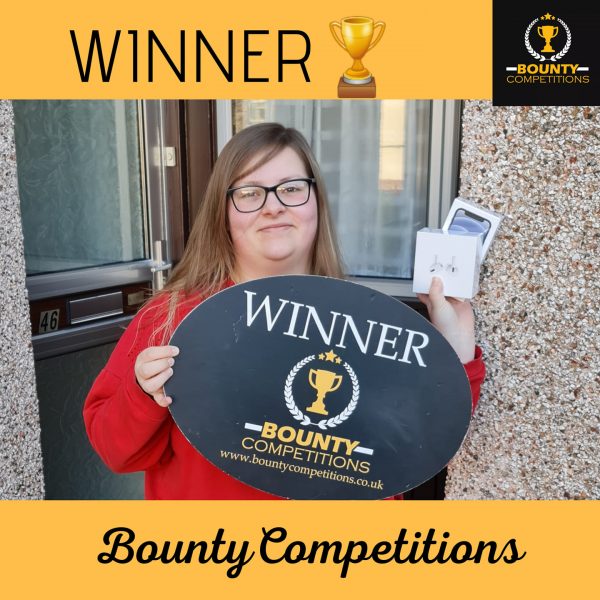 Won an iPhone and AirPods from The Bounty Boxes