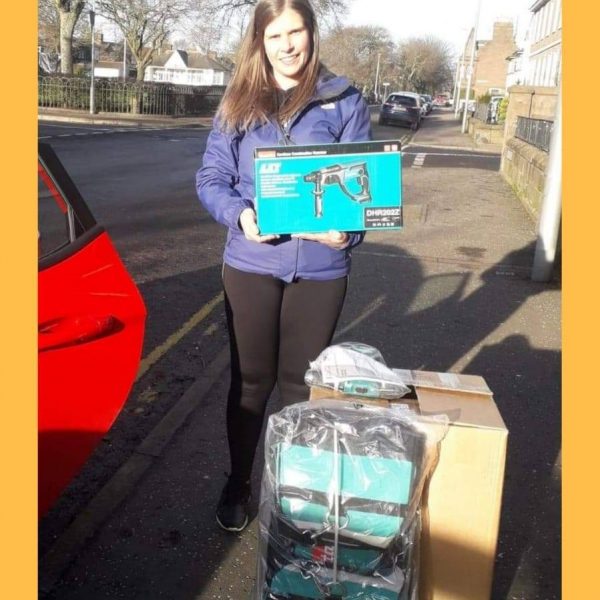 Won a Makita Tool Bundle