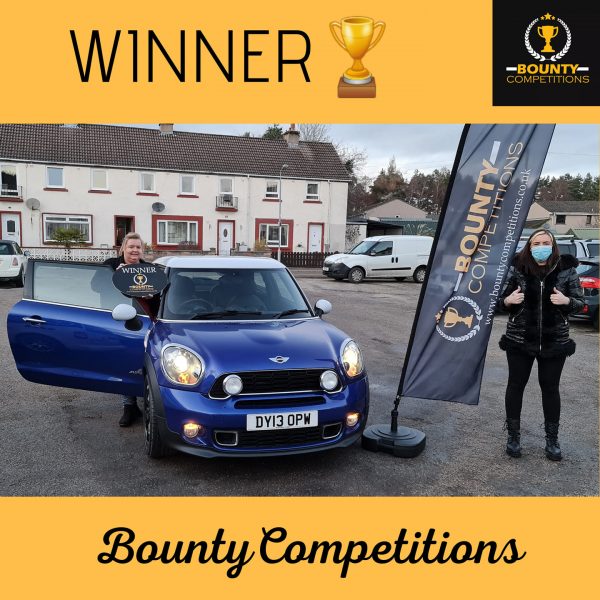 Won a Mini Cooper Paceman