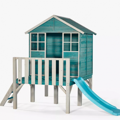 Plum Wooden Boat House & Slide