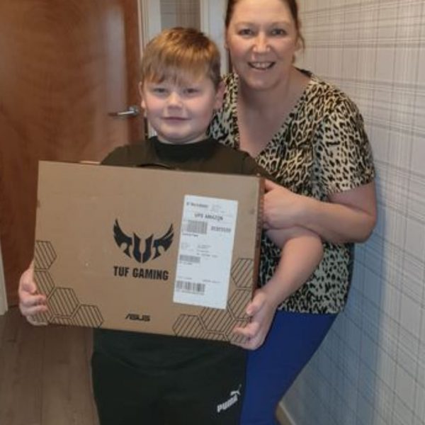 Won a Asus TUF Gaming Laptop