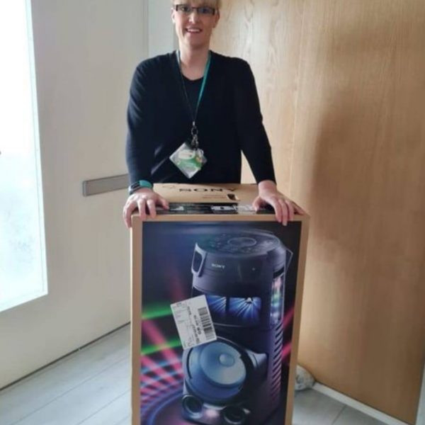 Won a Sony Party Speaker