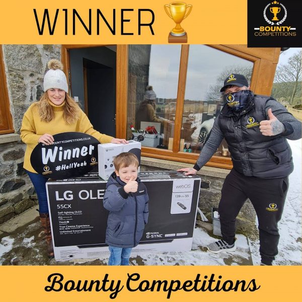 Won a TV and Xbox Bundle