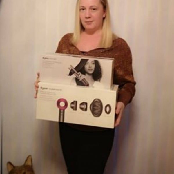Won a Dyson Hair Bundle
