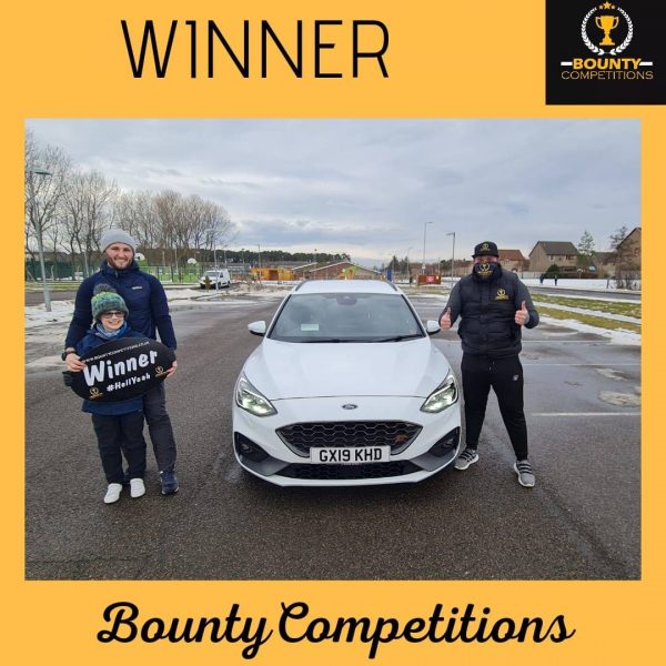 Won the Ford Focus ST