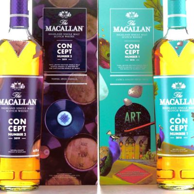 Macallan Whiskey Collectors Concept No 1 & 2