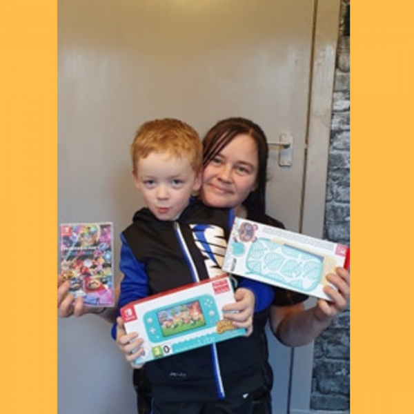 Won a Nintendo Switch Lite Bundle AND a £500 B&Q voucher