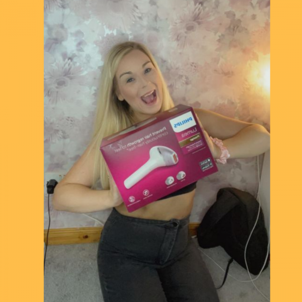 Won the Philips Lumea Prestige IPL Hair Removal Device