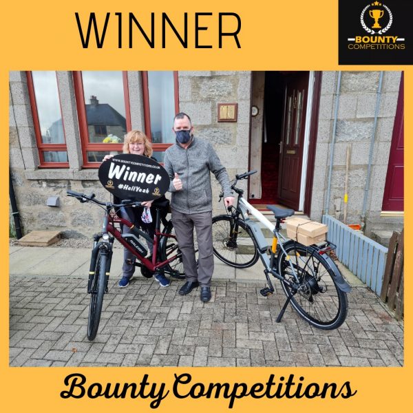 Won the His and Hers Electric Bike Bundle