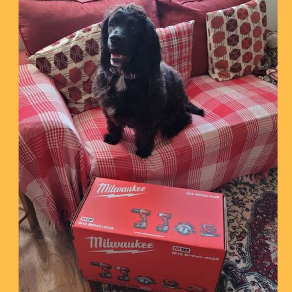 Won the Milwaukee Tool Set