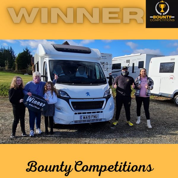 Won the 4 Berth Peugeot Boxer Bailey