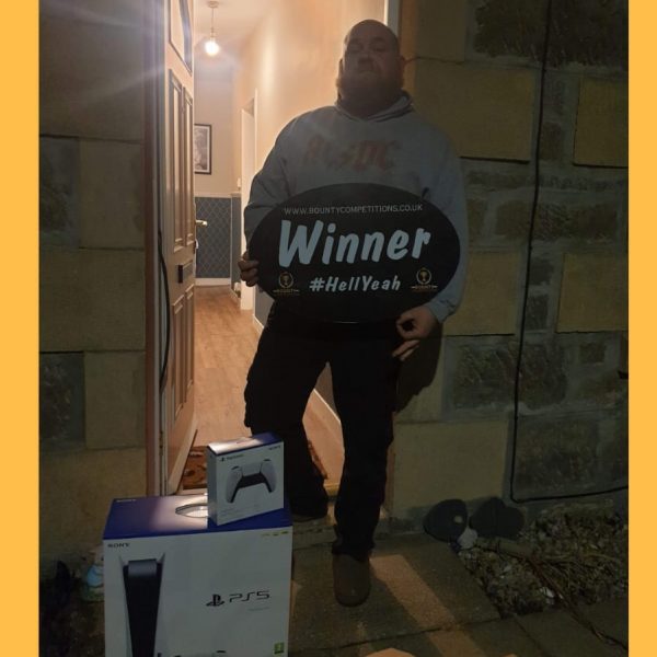 Won a PS5 Disc Edition with an Extra Controller