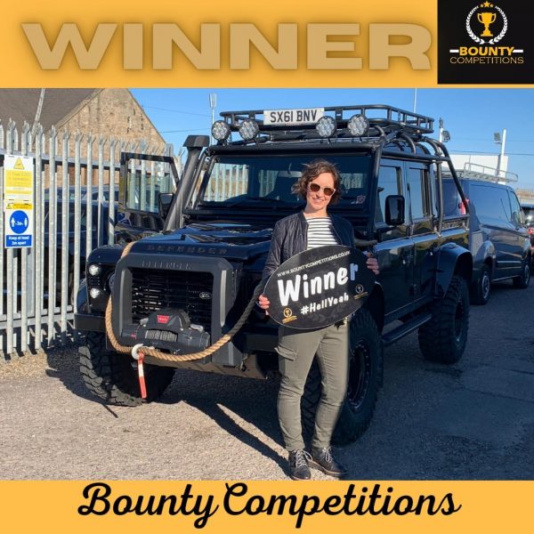 Won a Land Rover Defender Spectre Conversion